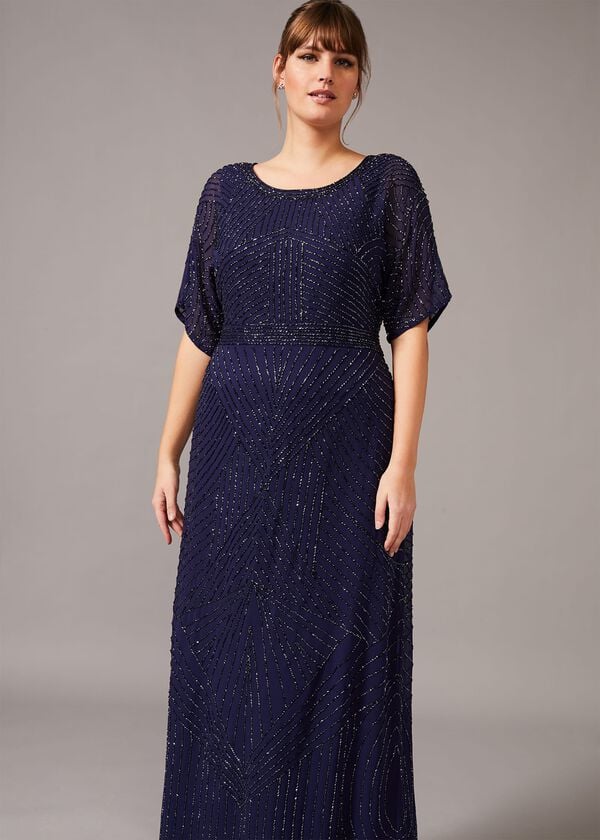 Phase Eight Donnatella Beaded Maxi Dress