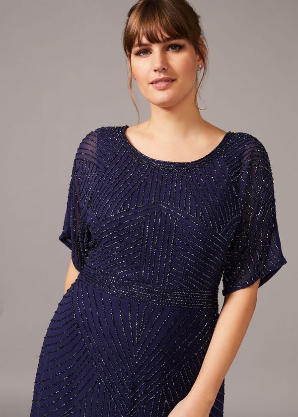 Phase Eight Donnatella Beaded Maxi Dress