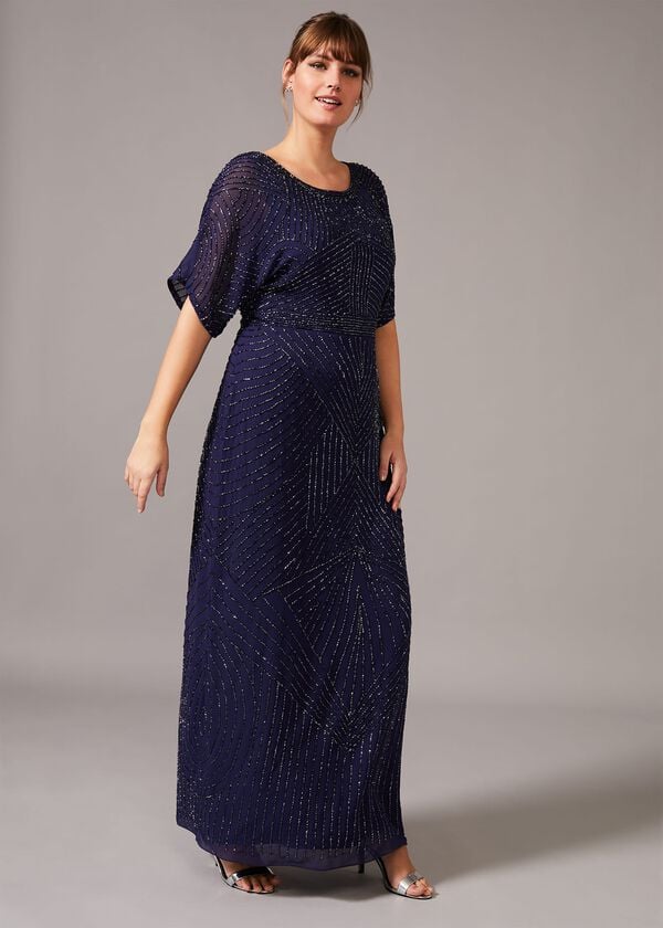 phase eight Donnatella Beaded Maxi Dress