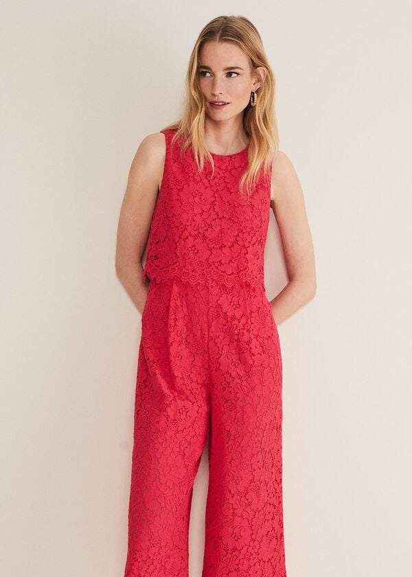 Phase Eight Dora Lace Jumpsuit