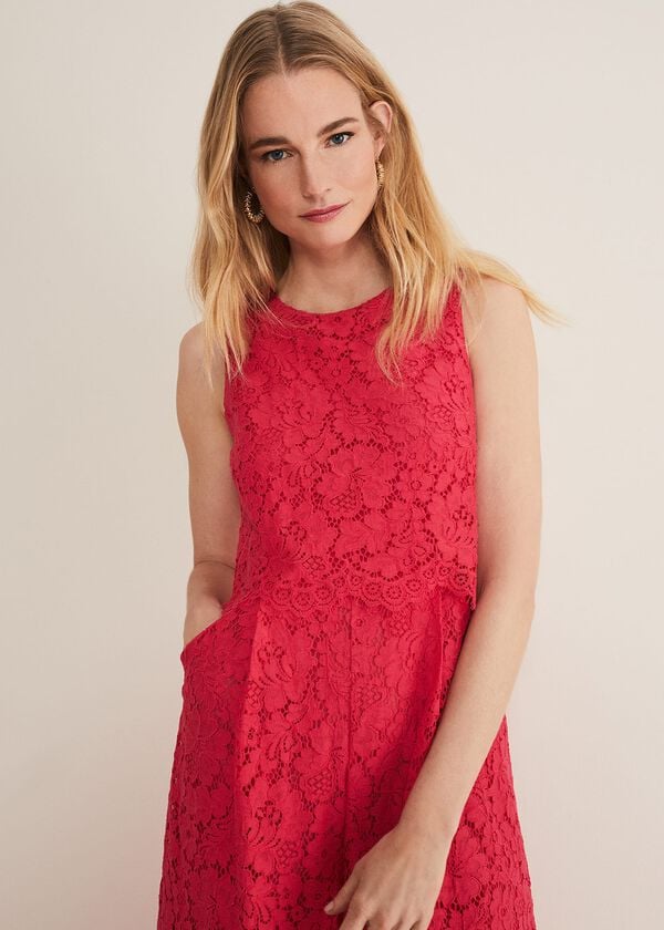 Phase Eight Dora Lace Jumpsuit