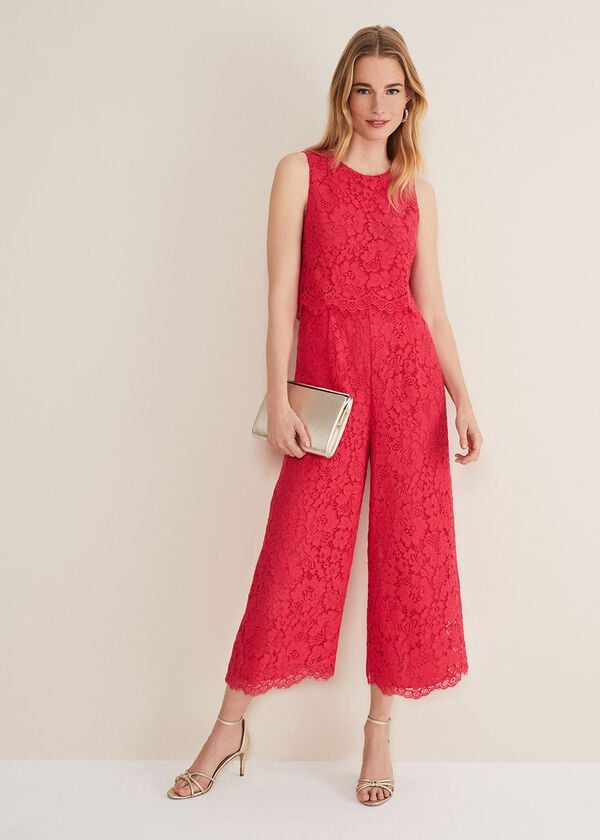 phase eight Dora Lace Jumpsuit