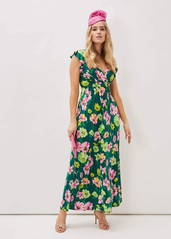 phase eight Effie Floral Jersey Maxi Dress