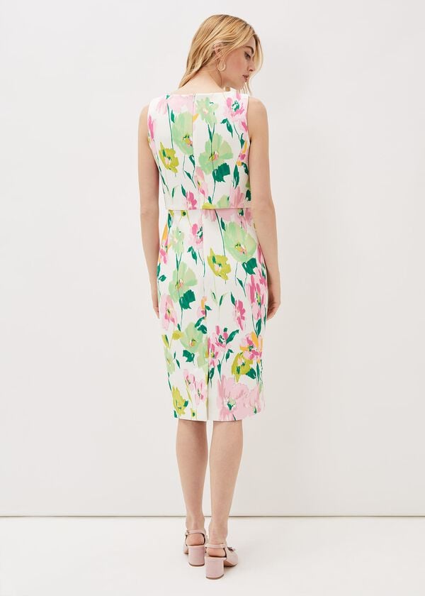 Phase Eight Effie Floral Scuba Dress