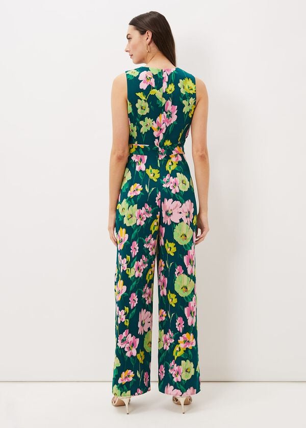 Phase Eight Effie Printed Jumpsuit