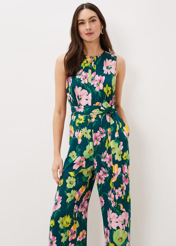 Phase Eight Effie Printed Jumpsuit