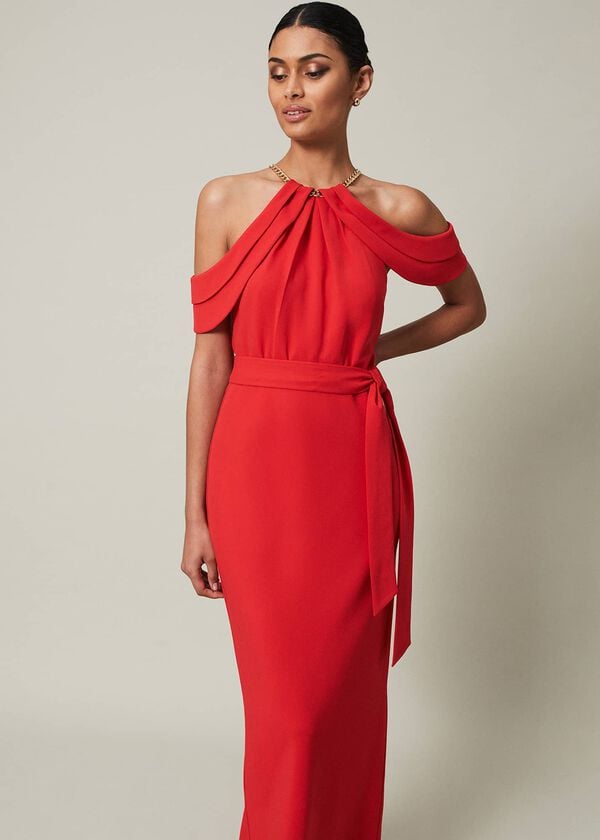 Phase Eight Elaine Chain Detail Maxi Dress