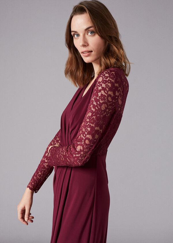 Phase Eight Elanor Lace Maxi Dress