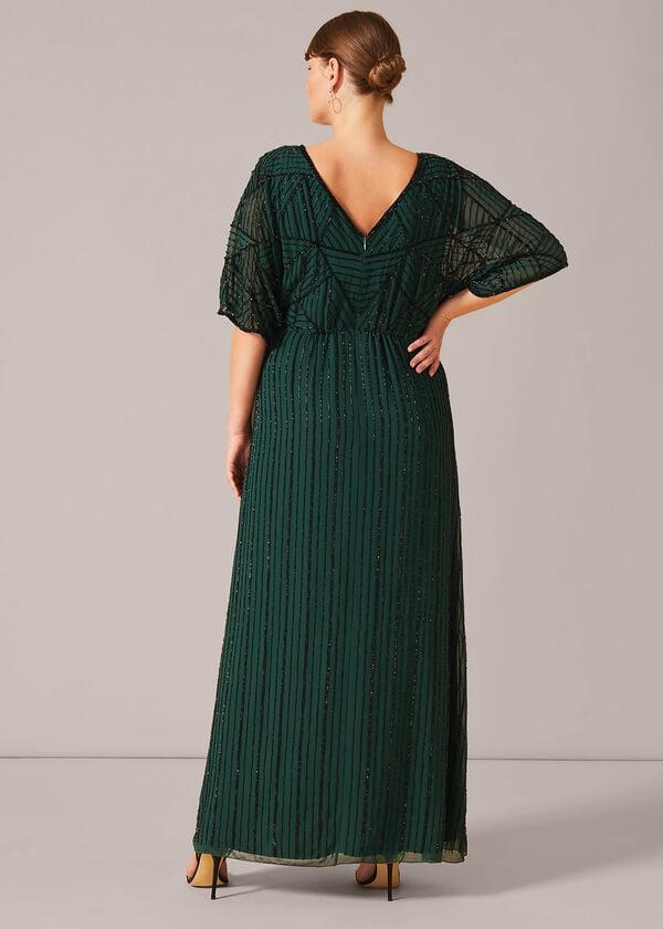 Phase Eight Electra Beaded Maxi Dress