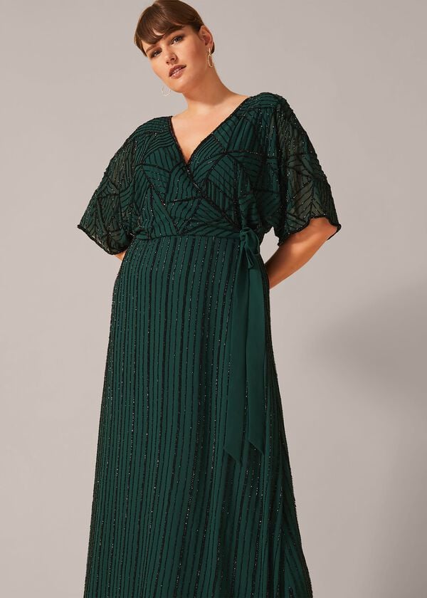 Phase Eight Electra Beaded Maxi Dress