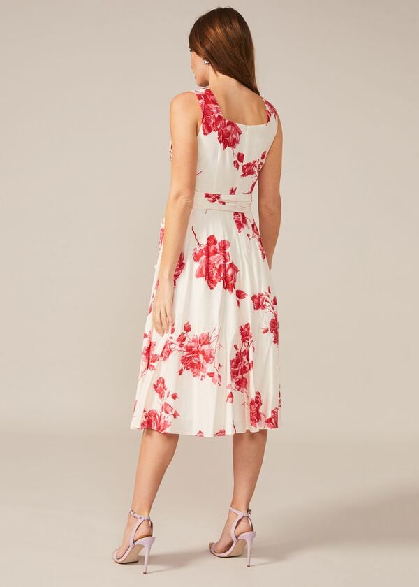 Phase Eight Elfrida Rose Heritage Print Dress