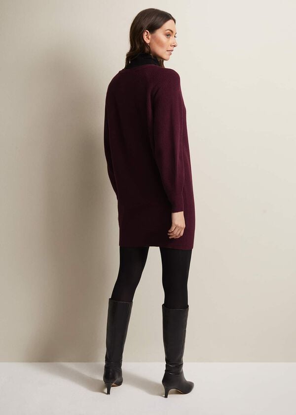 Phase Eight Eliana Chunky Knitted Mini Dress