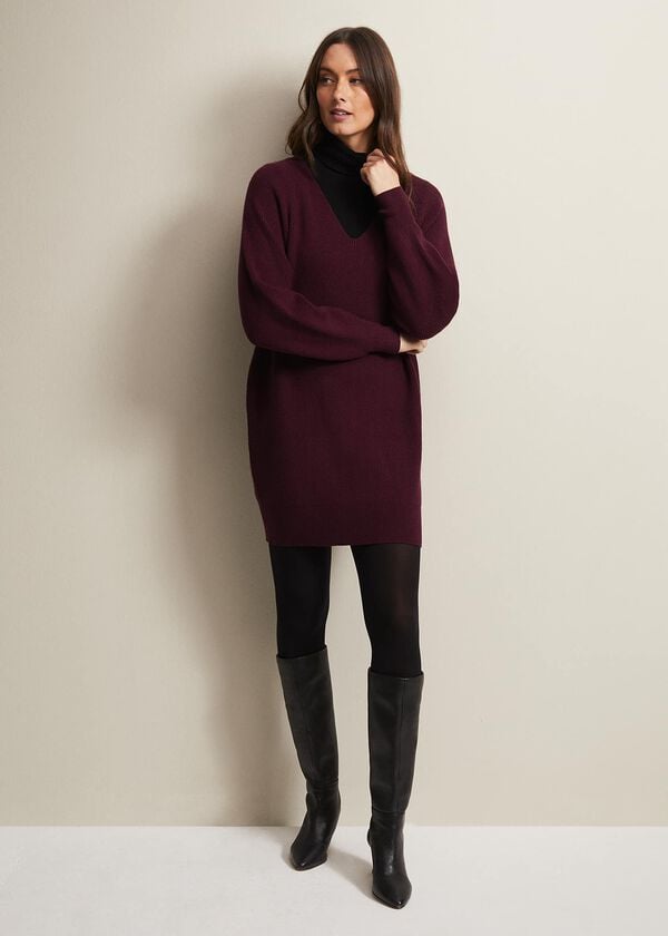 phase eight Eliana Chunky Knitted Mini Dress