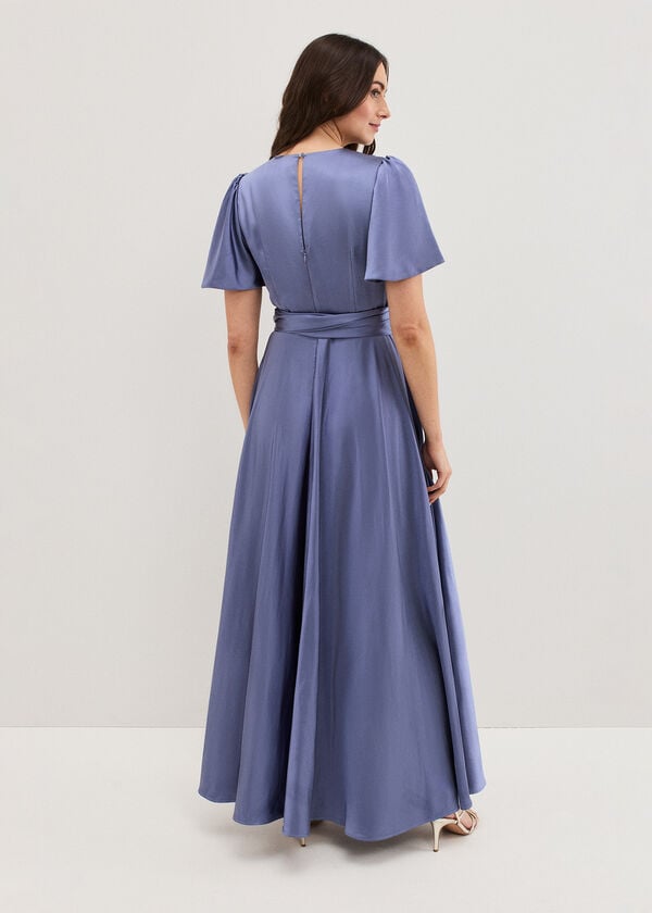 Phase Eight Elisa Satin Maxi Dress