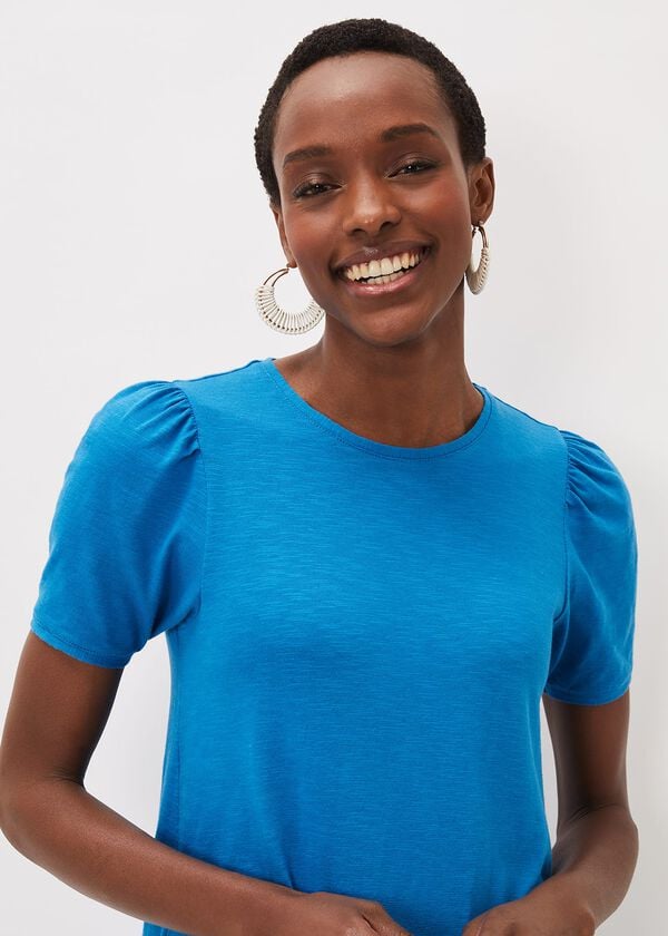 Phase Eight Elizabeth Tiered Round Neck Midi Dress