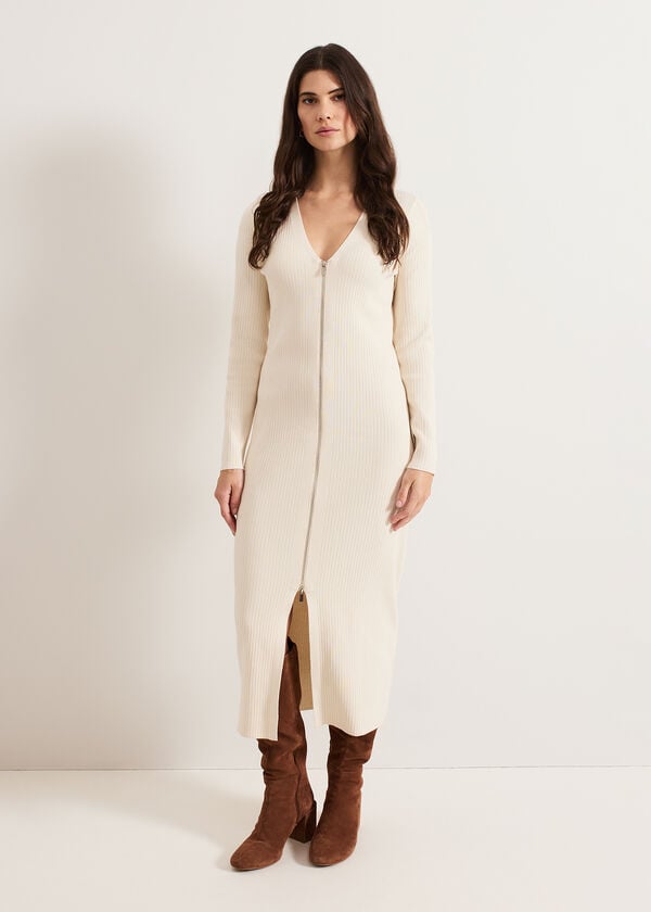phase eight Ella Ribbed Dress