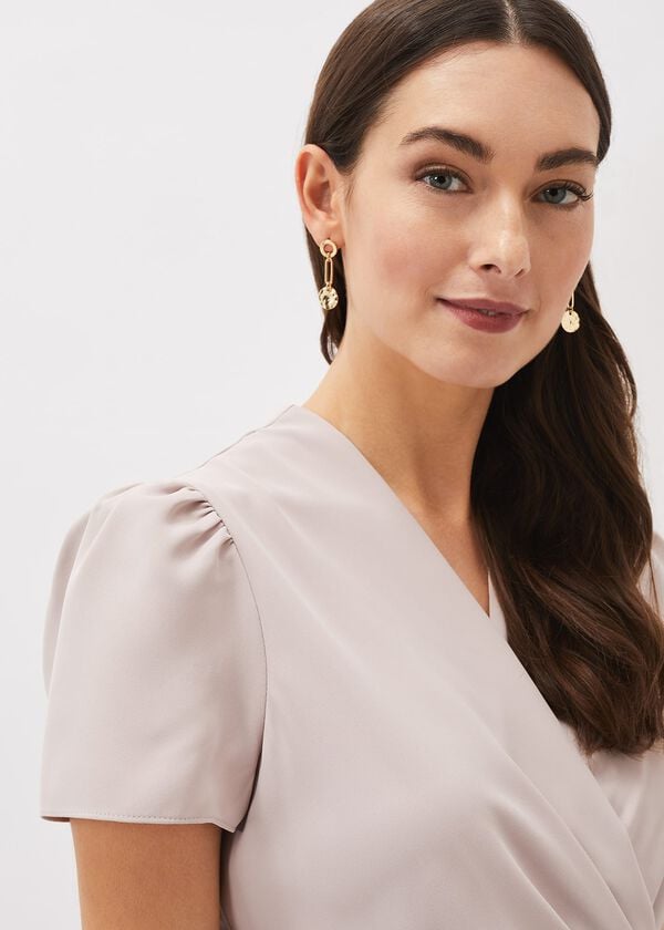 Phase Eight Eloise Spot Print Wide Leg Jumpsuit