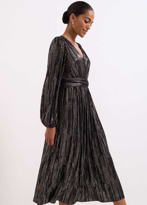 Phase Eight Emre Stripe Midi Dress