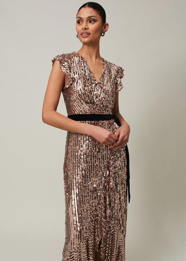 Phase Eight Enja Sequin Maxi Dress