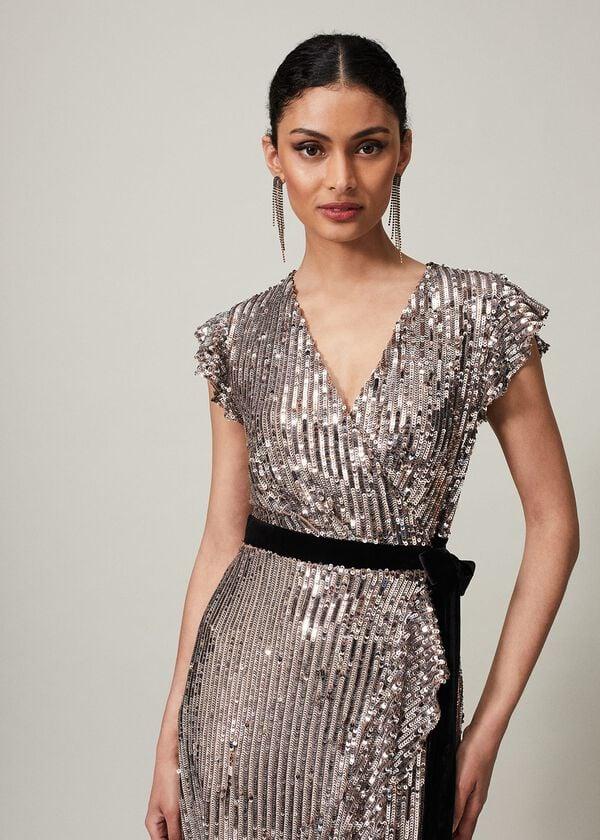 Phase Eight Enja Sequin Maxi Dress