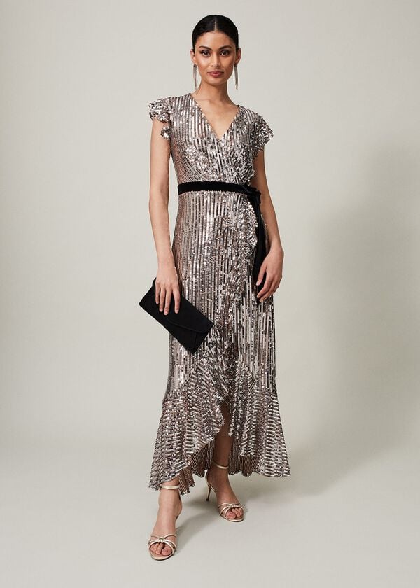 phase eight Enja Sequin Maxi Dress