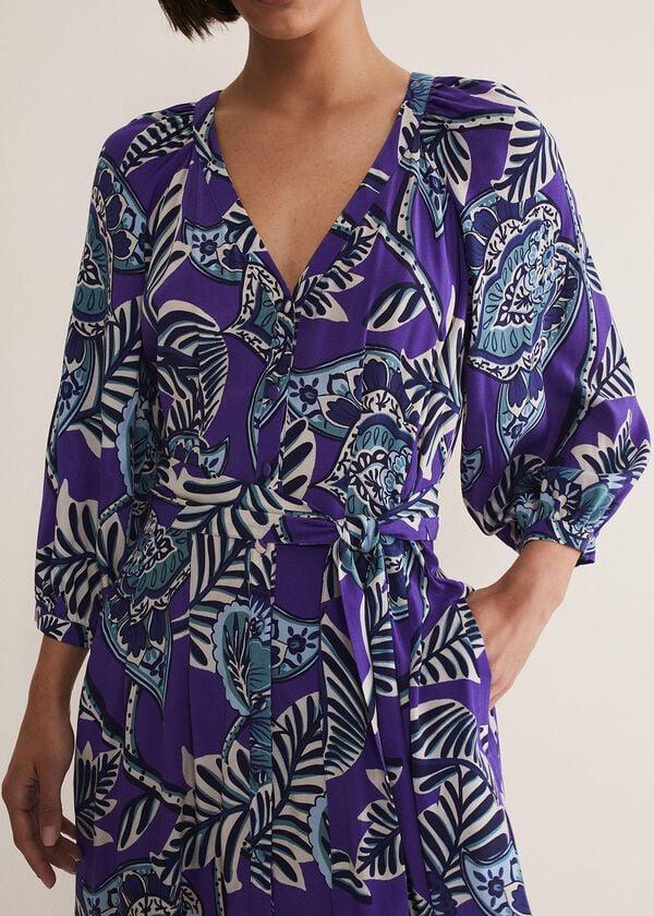 Phase Eight Erin Paisley Midi Dress