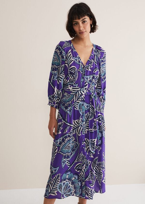 phase eight Erin Paisley Midi Dress