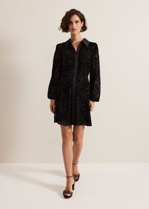 Phase Eight Esin Shimmer Shirt Dress