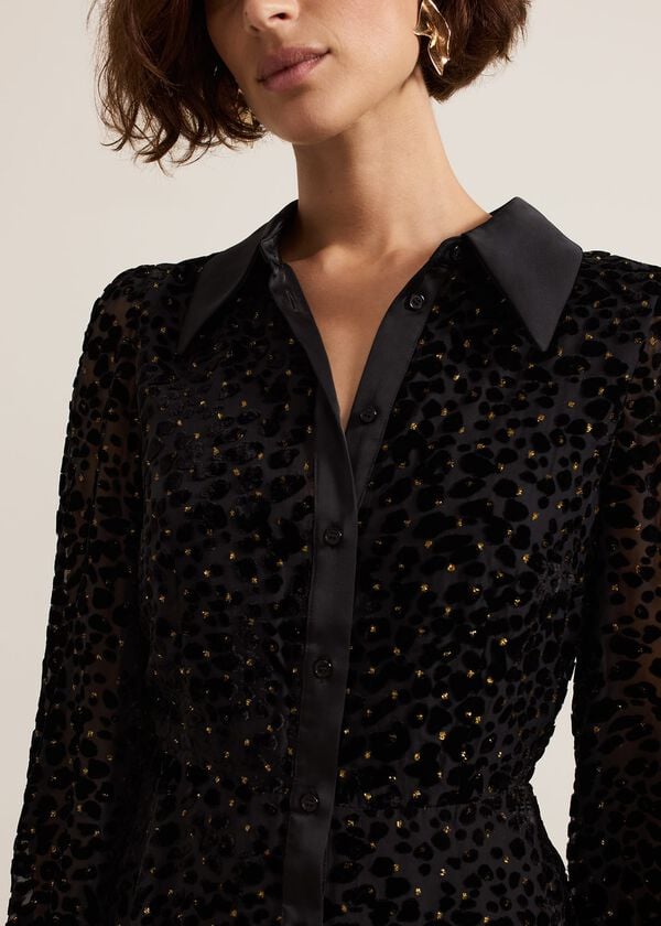 Phase Eight Esin Shimmer Shirt Dress