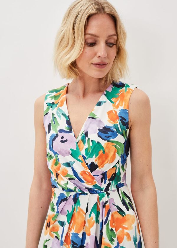 Phase Eight Essie Floral Midi Dress