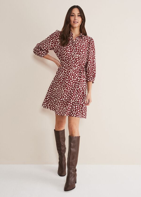 Phase Eight Este Spot Swing Dress