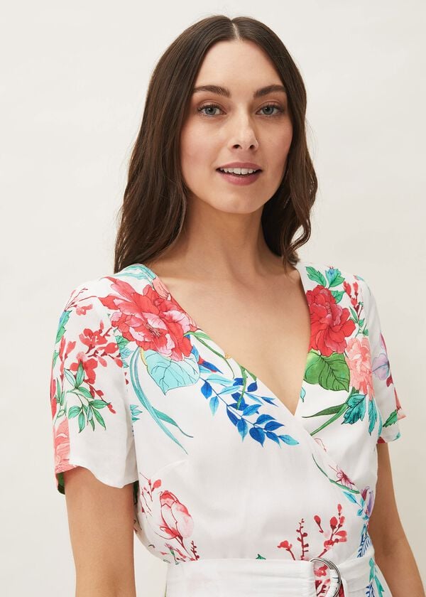 Phase Eight Evadine Floral Tea Dress