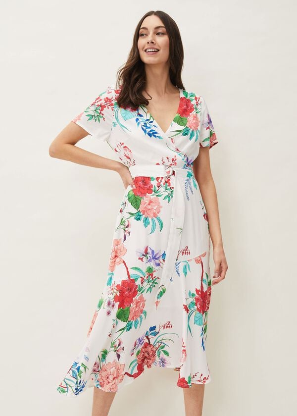phase eight Evadine Floral Tea Dress