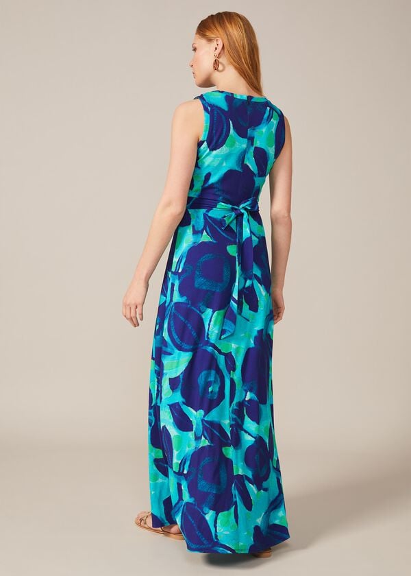 Phase Eight Evalyn Abstract Print Maxi Dress