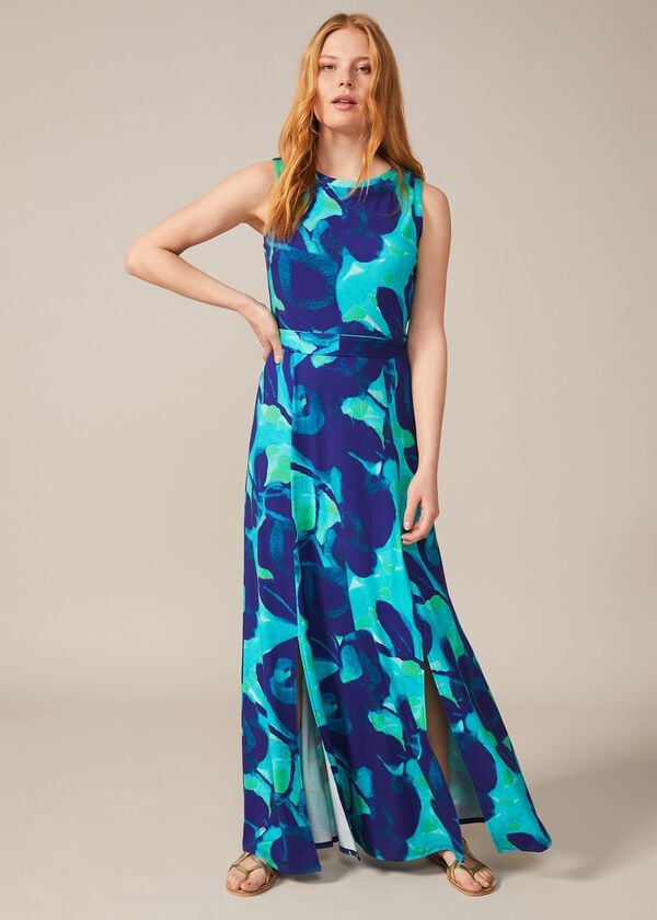 phase eight Evalyn Abstract Print Maxi Dress