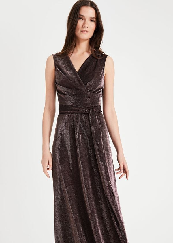 Phase Eight Evelyn Shimmer Maxi Dress