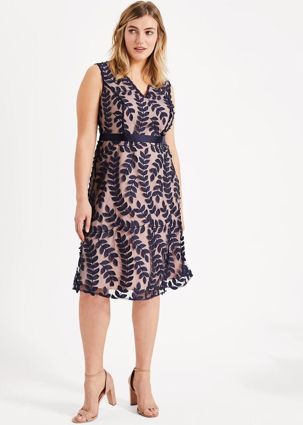 Phase Eight Evie Leaf Dress