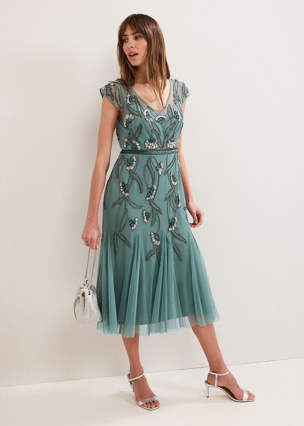 phase eight Evonne Beaded Dress