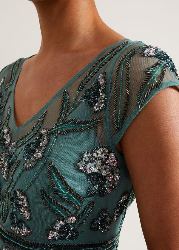 Phase Eight Evonne Beaded Maxi Dress