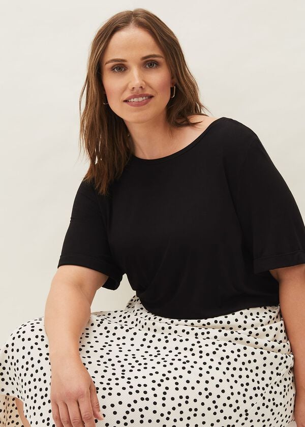 Phase Eight Fae Colourblock Spot Dress