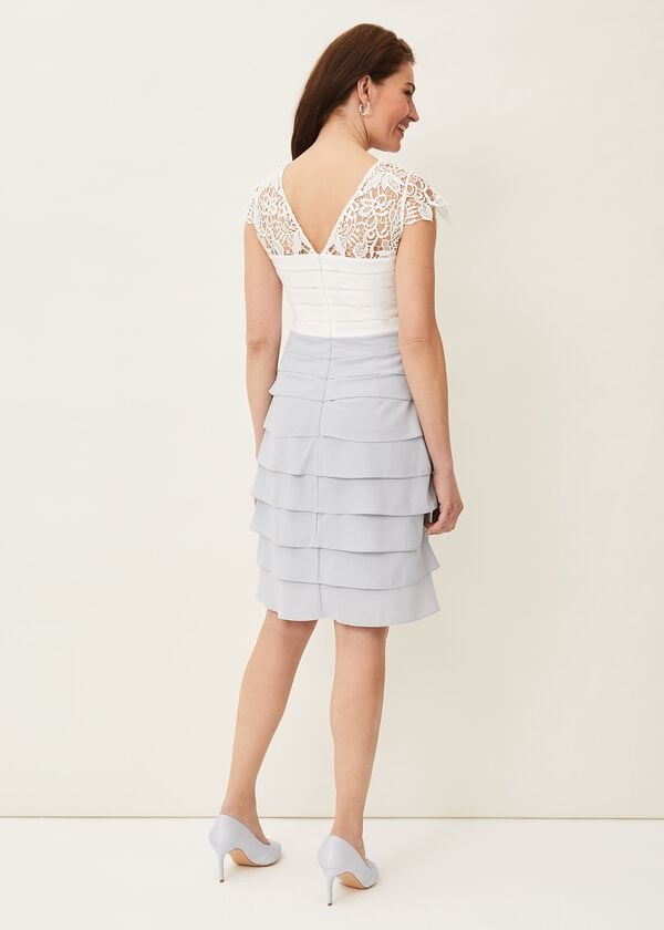 Phase Eight Faith Contrast Fitted Dress