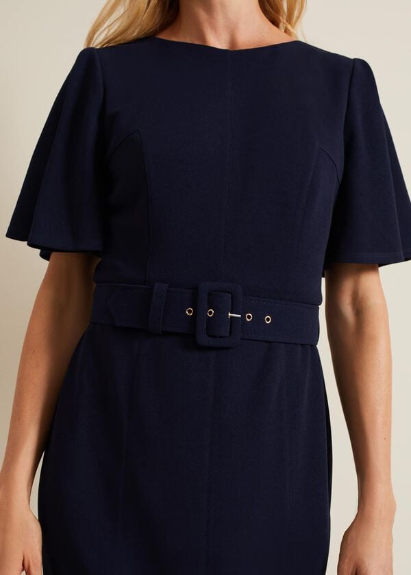 Phase Eight Fanella Belted Jersey Dress
