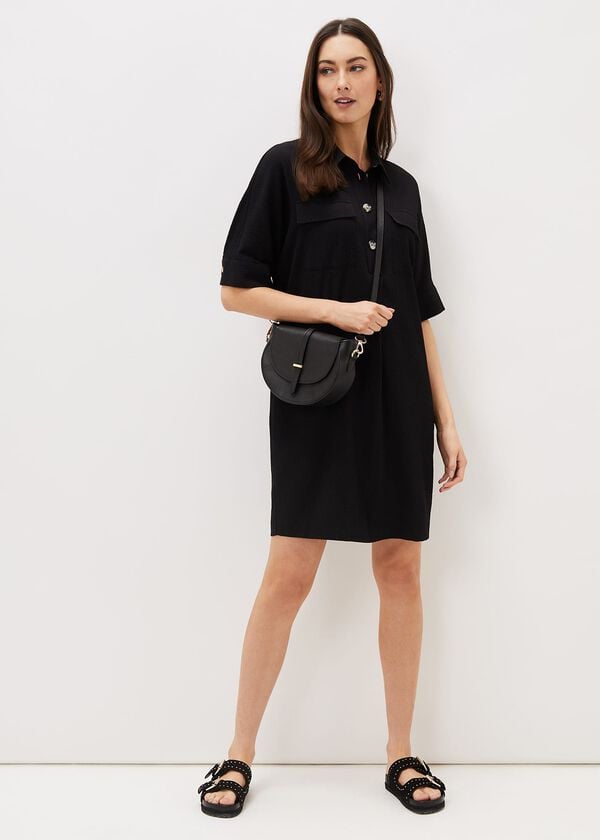Phase Eight Faye Textured Tunic Dress
