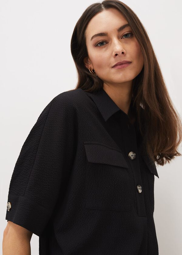 Phase Eight Faye Textured Tunic Dress