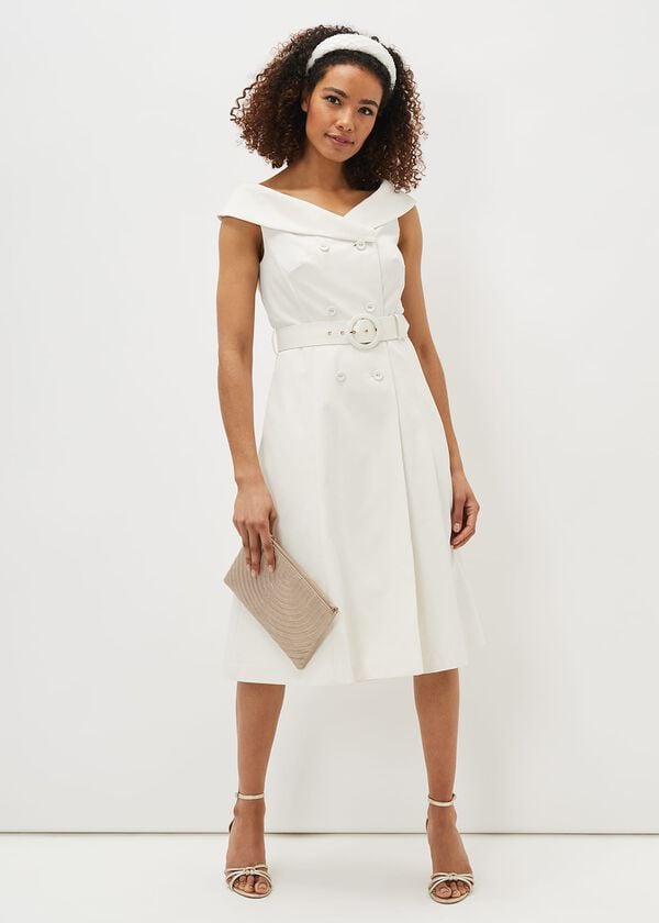 Phase Eight Felicity Double Breasted Midi Dress