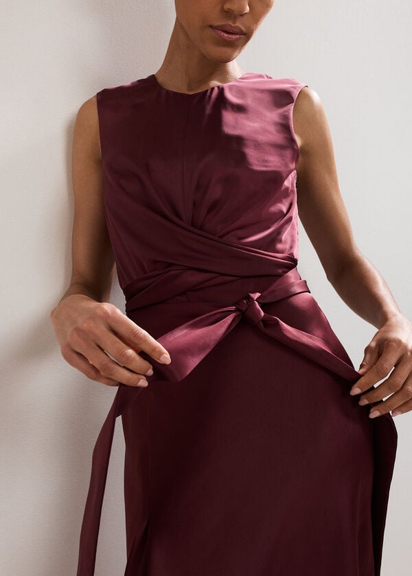 Phase Eight Felicity Satin Dress