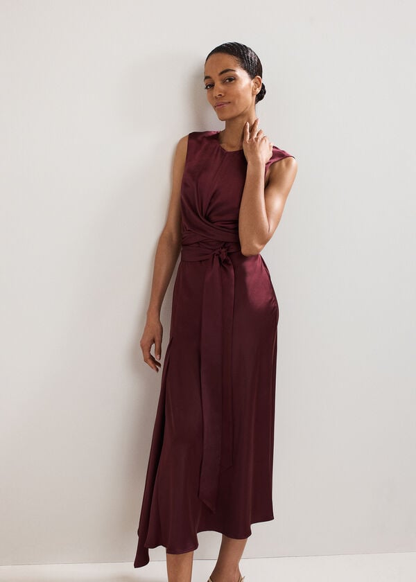 phase eight Felicity Satin Dress