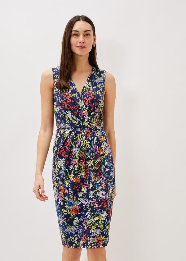Phase Eight Fenella Floral Jersey Dress