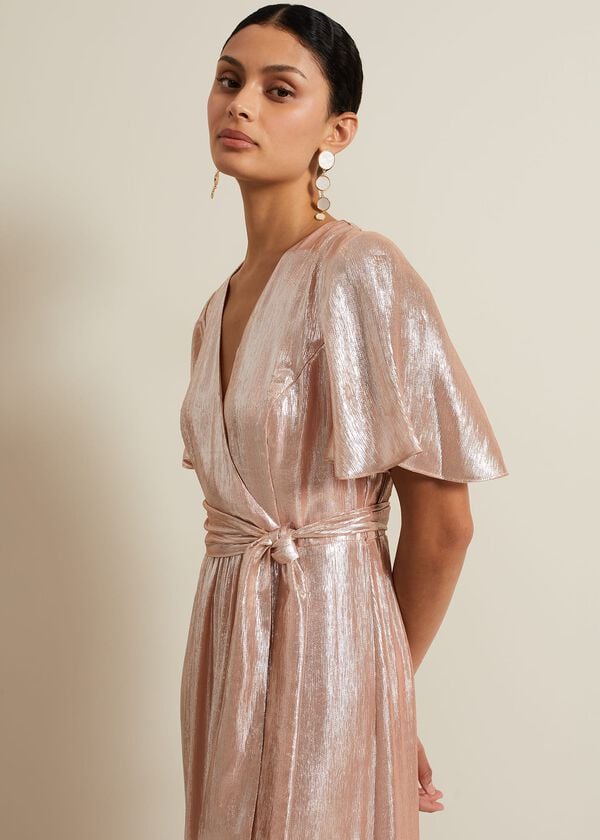 Phase Eight Fleur Metallic Maxi Dress