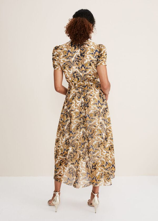 Phase Eight Floriana Shimmer Dress